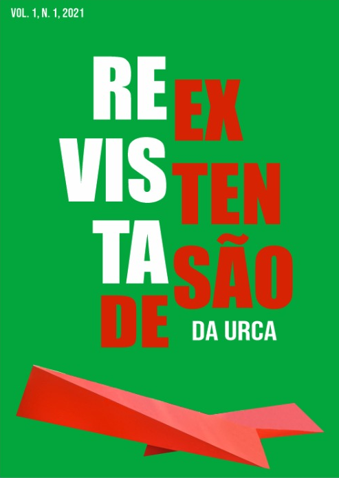 Capa: Releitura da obra do artista Sérvulo Esmeraldo	 Tetraedros | 1989 - 2015. Aço pintado: 78 x 300 x 75 cm	 Acervo da URCA